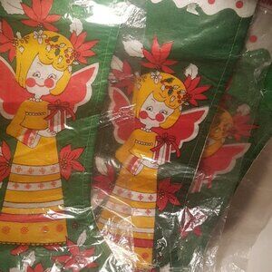 Vintage Christmas Angel Stockings